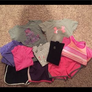 Girls size 5/6 Athletic Clothing LOT
